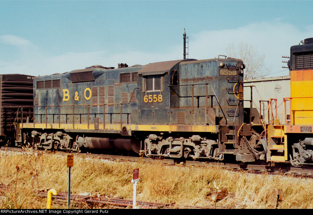 B&O GP9 #6558